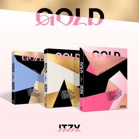 ITZY GOLD musickorea 特典トレカ ITZY GOLD Standard Version (3 Versions) Random 1ea (POB
