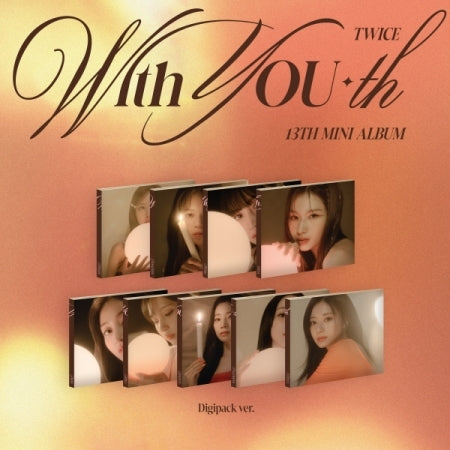 Twice 13th Mini Album With YOU-th Digipack Version (9 Versions) Random