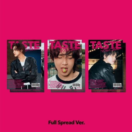 (PRE-ORDER 2025-09-09) HAECHAN (NCT) - 1st Album [TASTE] Full Spread Version (3 Versions) Random 1ea