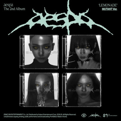 aespa - 2nd Album [LEMONADE] MUTANT Version (4 Versions)