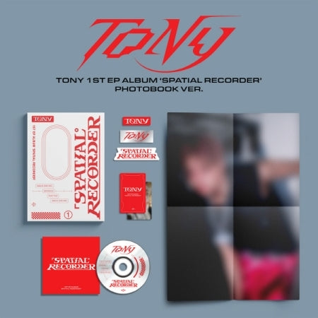 Tony (Tony Yu Produce 101) 1st EP Album Spatial Recorder (2 Version)