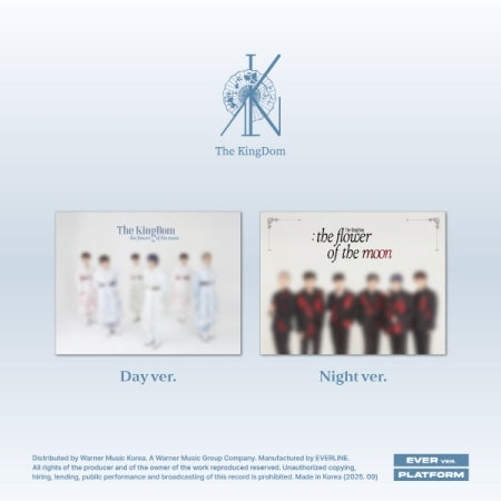 The KingDom - [The KingDom : the flower of the moon] (2 Versions) Random 1ea (EVER/Platform Version)