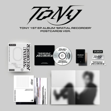 Tony (Tony Yu Produce 101) 1st EP Album Spatial Recorder (2 Version)