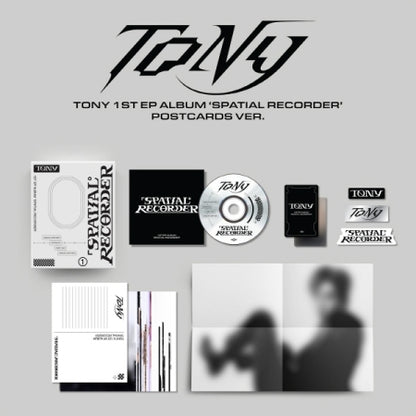 Tony (Tony Yu Produce 101) 1st EP Album Spatial Recorder (2 Version)