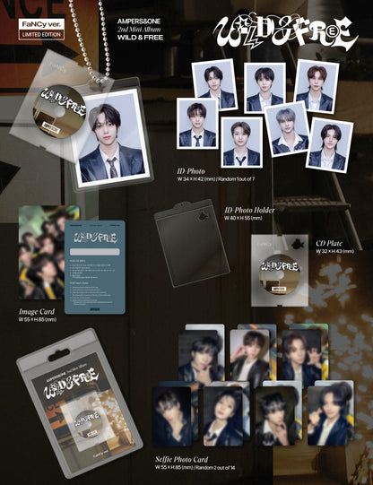 AMPERS&ONE - 2nd Mini Album [WILD & FREE] FaNCy Version (Limited Version)