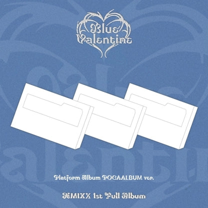 (PRE-ORDER 2025-10-13) NMIXX - 1st Full Album [Blue Valentine] Platform Album POCAALBUM Version (3 Versions) Random 1ea