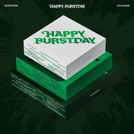 SEVENTEEN - 5th Album [HAPPY BURSTDAY] (3 Versions)(POB-ID Photo 1ea Included - Limited Quantity)