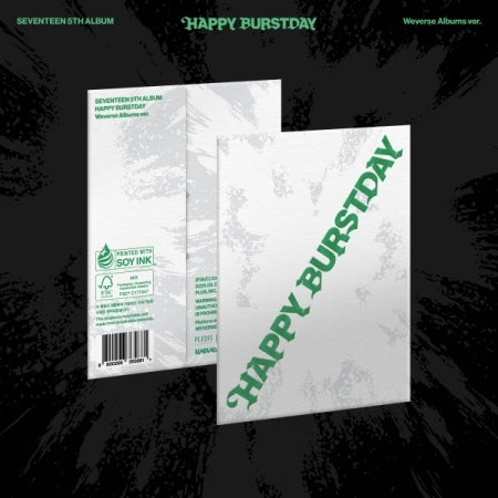 SEVENTEEN - 5th Album [HAPPY BURSTDAY] Weverse Albums Version.