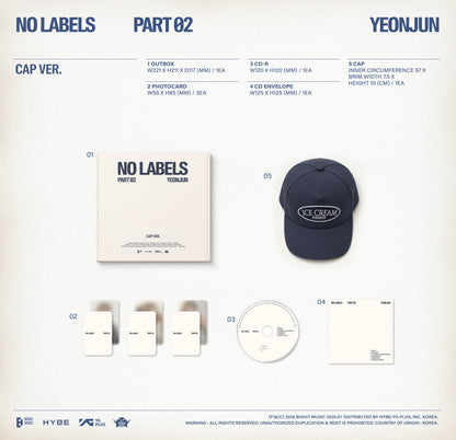 YEONJUN (TXT) - [NO LABELS: PART 02] Cap Version
