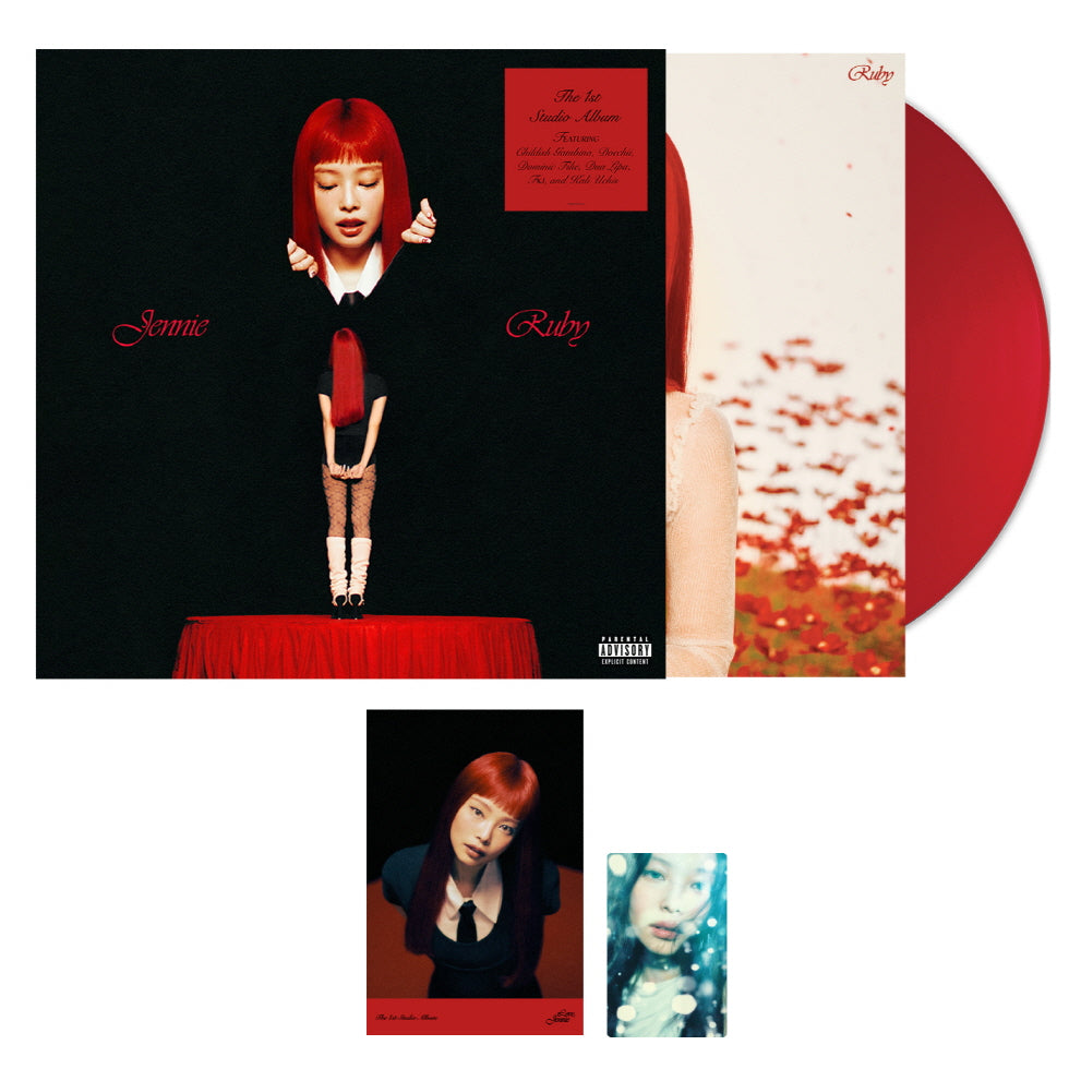 (PRE-ORDER 2025-10-13) Jennie (BLACKPINK) - The 1st Studio Album [Ruby] LP Vinyl Version.