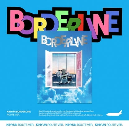 KIHYUN (MONSTA X) - EP Album [BORDERLINE](3 Versions)