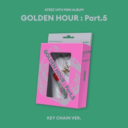 (PRE-ORDER 2026-06-30) ATEEZ - 14th Mini Album [GOLDEN HOUR : Part.5] KEY CHAIN Version
