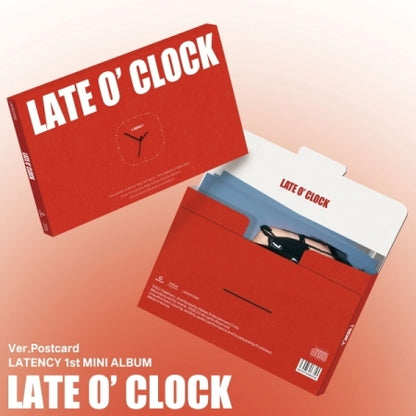 (PRE-ORDER 2026-03-19) LATENCY - 1st Mini Album [LATE O' CLOCK] Postcard Version