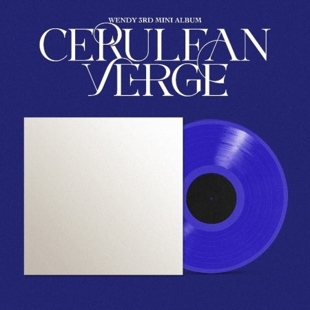 (PRE-ORDER 2025-09-10) Wendy (Red Velvet) - 3rd Mini Album [Cerulean Verge] LP Vinyl Version