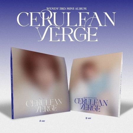 (PRE-ORDER 2025-09-10) Wendy (Red Velvet) - 3rd Mini Album [Cerulean Verge] Digipack Version (2 Versions) Random 1ea