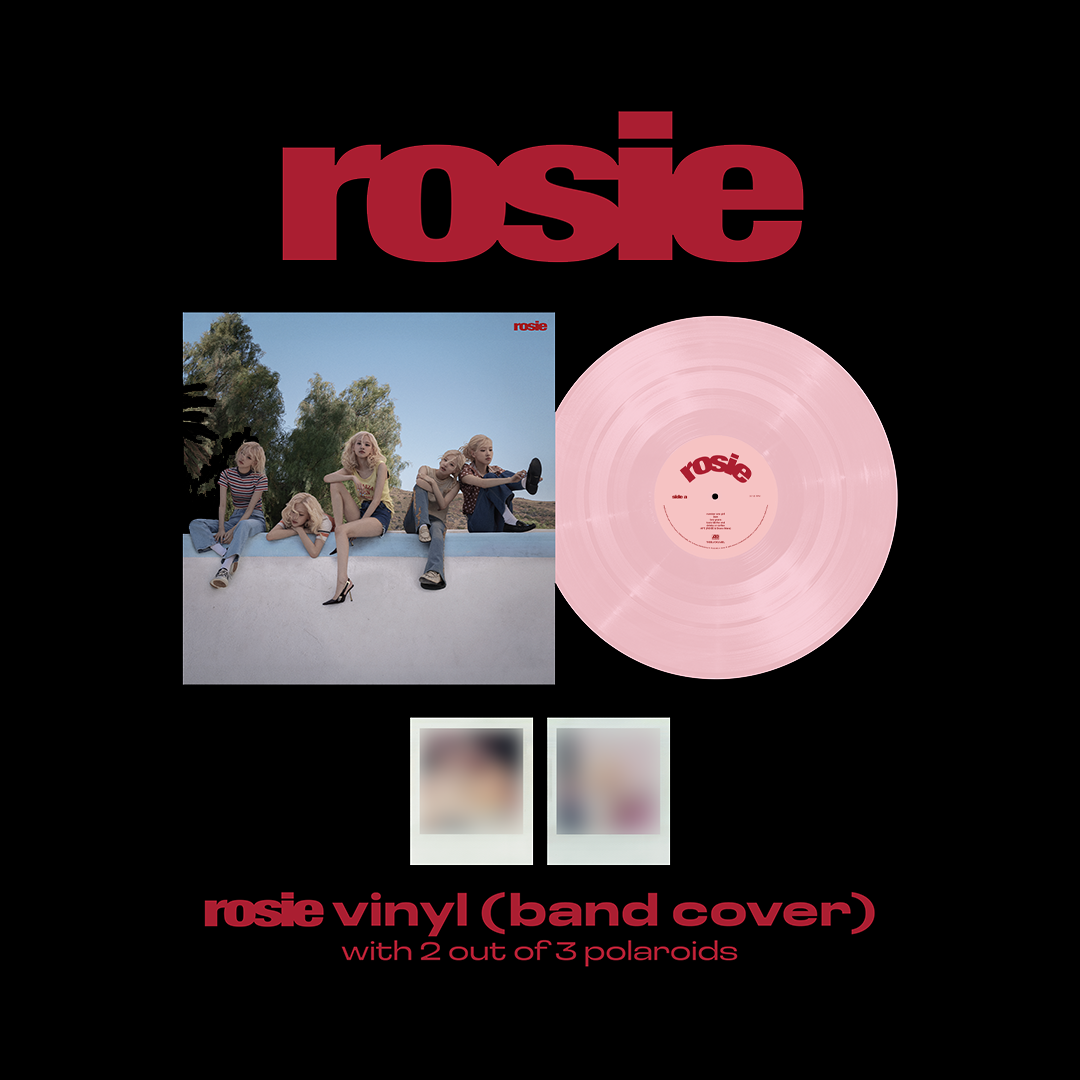 ROSÉ (ROSE BLACKPINK) - 1st Studio Album rosie VINYL LP (4 ROSÉ (ROSE BLACKPINK) - 1st Studio Album rosie VINYL LP (4