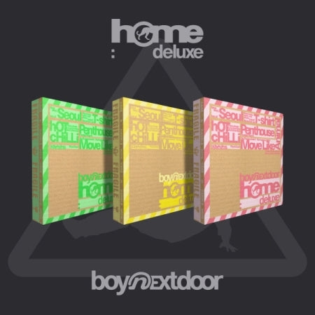 BOYNEXTDOOR - 1st Studio Album Repackage [HOME: DELUXE](3 Versions)(🎁POB Option available)