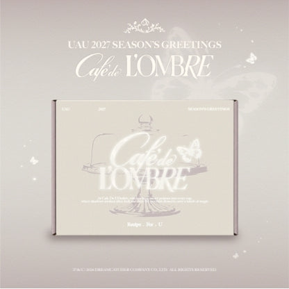 (PRE-ORDER 2026-12-11) UAU - 2027 Season's Greetings [CAFE DE L’OMBRE_RECIPE . FOR . U](🎁POB Included - Pre-order only)
