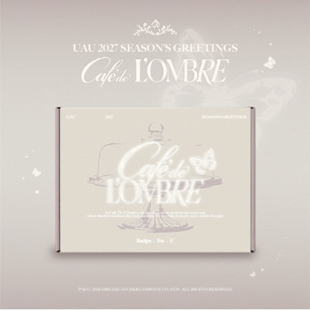 (PRE-ORDER 2026-12-11) UAU - 2027 Season's Greetings [CAFE DE L’OMBRE_RECIPE . FOR . U](🎁POB Included - Pre-order only)
