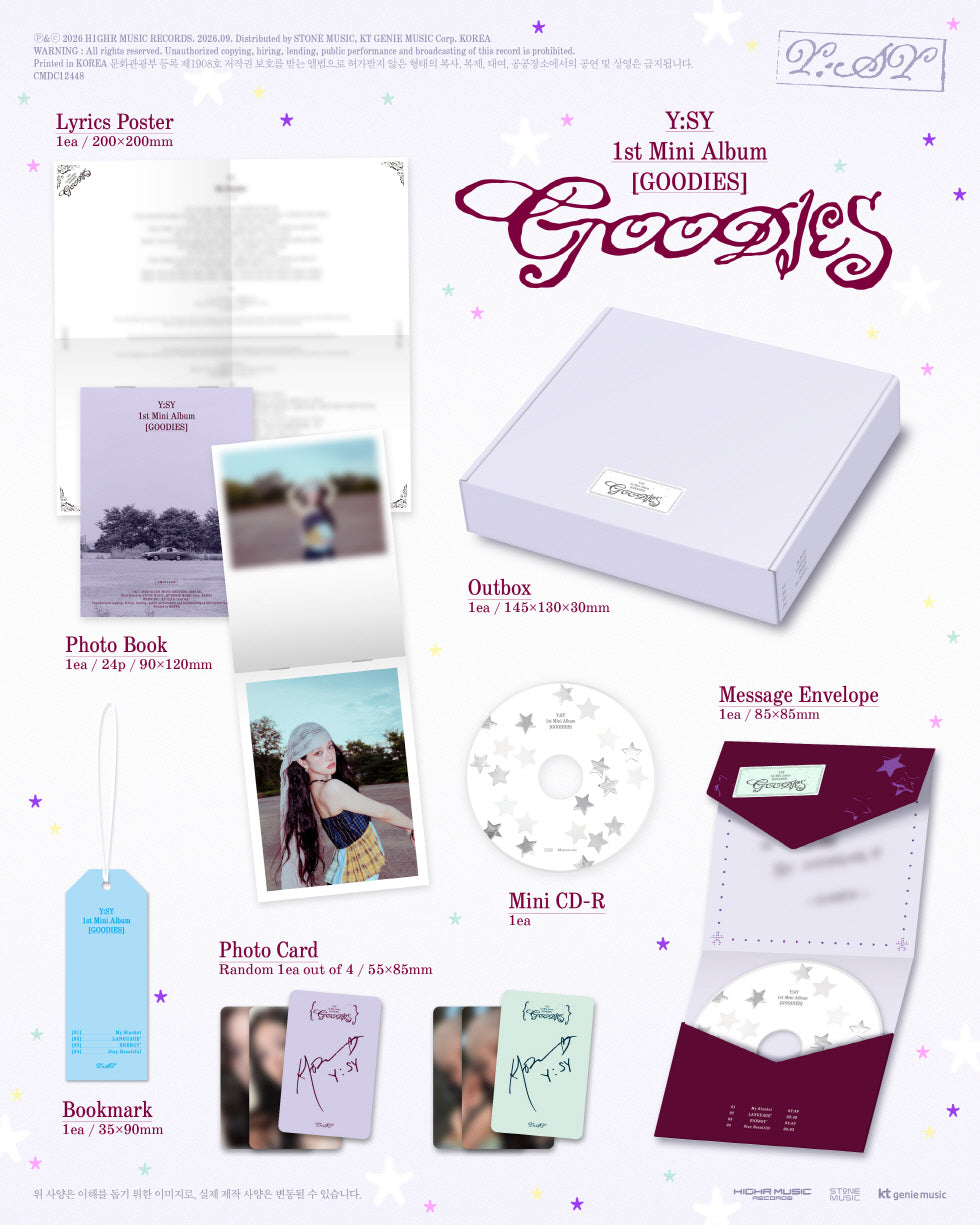 Y:SY 이서연 - 1st Mini Album [GOODIES]