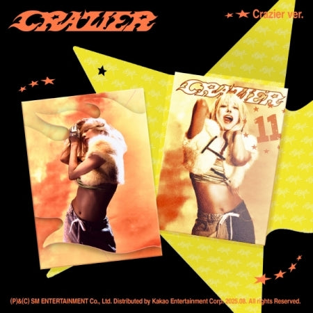 (PRE-ORDER 2025-08-05) BoA - 11th Album [CRAZIER] Crazier Version