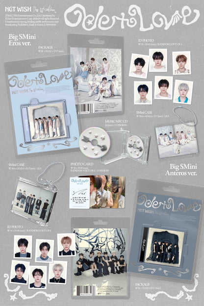 NCT Wish - 1st Full Album [Ode to Love] Big SMini Version (2 Versions)