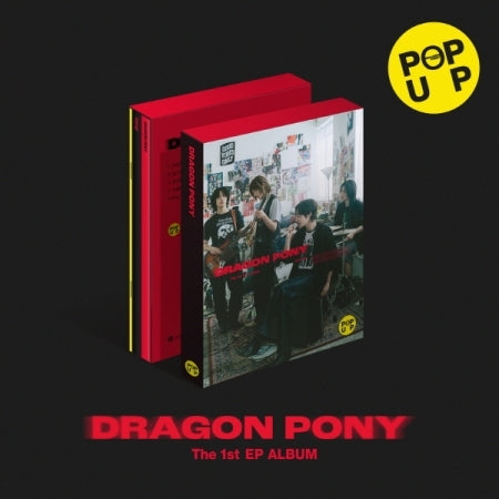 Dragon Pony - 1st  EP Album [POP UP] Photobook Version.