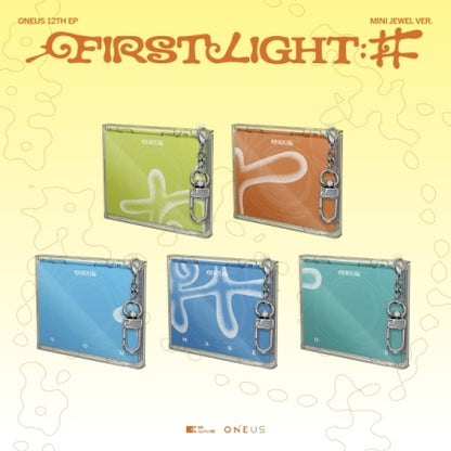 (PRE-ORDER 2026-09-29) ONEUS - 12th EP Album [FIRST LIGHT : 井] Mini Jewel Version (5 Versions) Set