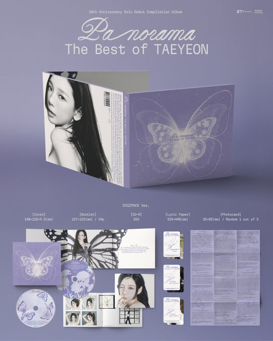 Taeyeon - [Panorama : The Best of TAEYEON] DIGIPACK Version