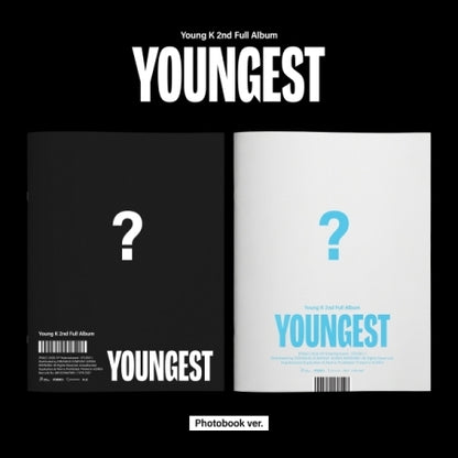 (PRE-ORDER 2026-07-27) Young K (DAY6) - 2nd Full Album [YOUNGEST] Photobook Version (2 Versions) Random 1ea