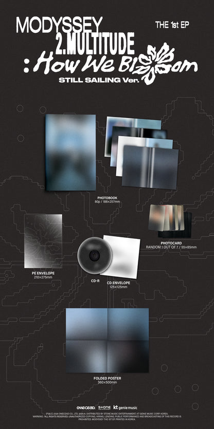 (PRE-ORDER 2026-10-13) MODYSSEY 모디세이 - [2.Multitude: How we Bloom](2 Versions)