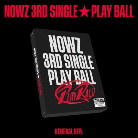 (PRE-ORDER 2025-11-27) NOWZ - 3rd Single Album [Play Ball] General Version (POB - Poster in a roll).