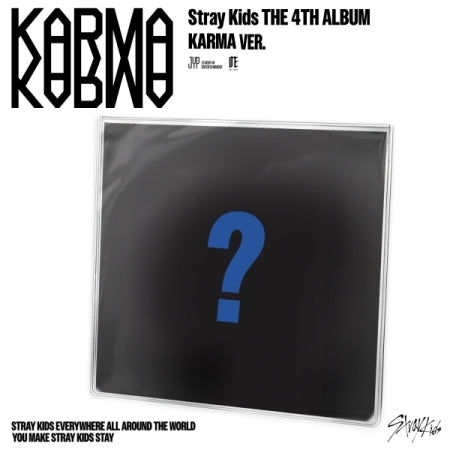 (PRE-ORDER 2025-08-22) Stray Kids - 4th Full Album [KARMA] KARMA Version (Limited Version)