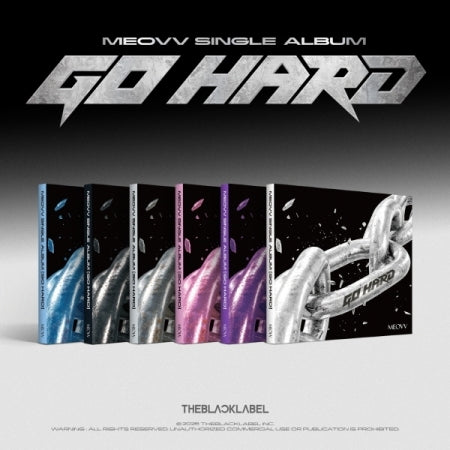 (PRE-ORDER 2026-10-12) MEOVV - Single Album [GO HARD](6 Versions) Random 1ea (🎁POB Included - Pre-order only)