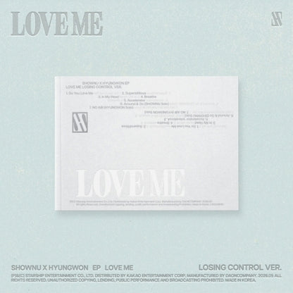 Shownu X Hyungwon (Monsta X) - EP Album [LOVE ME] Standard Version (3 Versions)