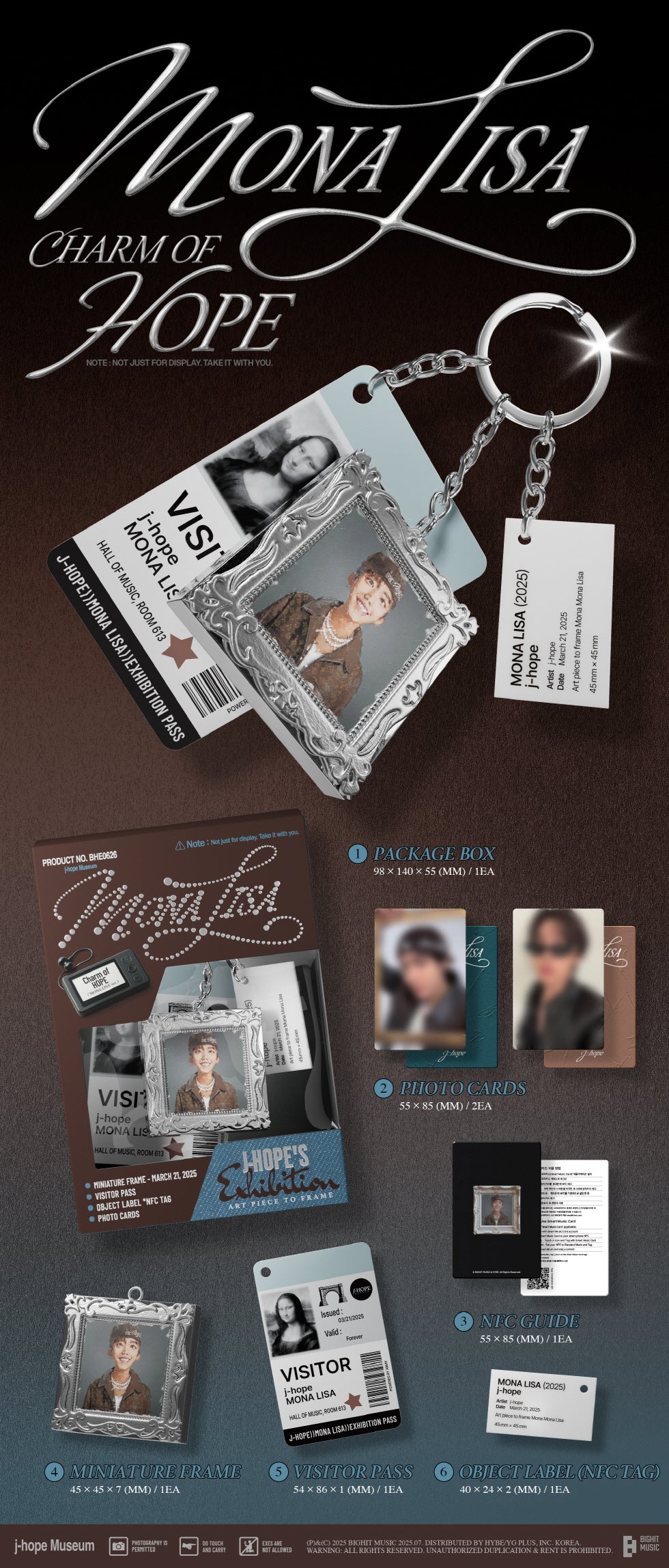 J-HOPE (BTS) - [Charm of HOPE] (3 Versions)