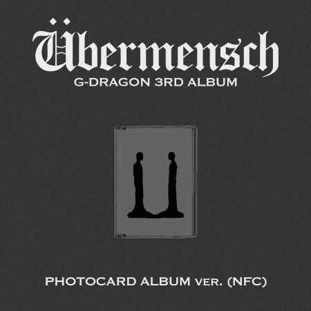 G-DRAGON (BIGBANG) - 3rd Album Übermensch Photocard Album Version.