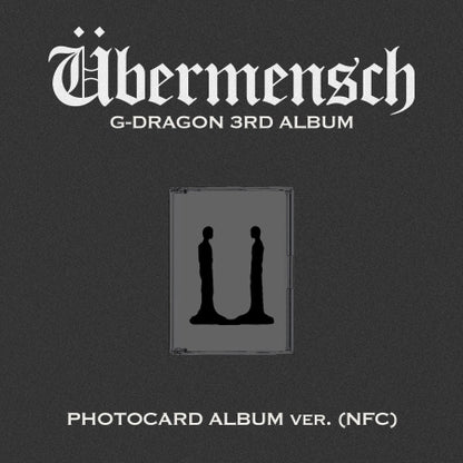 G-DRAGON (BIGBANG) - 3rd Album Übermensch Photocard Album Version.