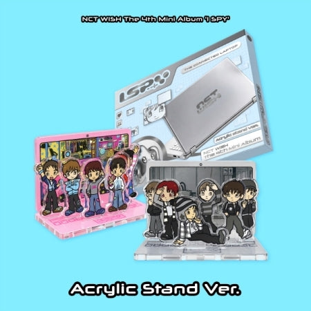 (PRE-ORDER 2026-10-13) NCT Wish - 4th Mini Album [I SPY] Acrylic Stand Version (2 Versions) Random 1ea
