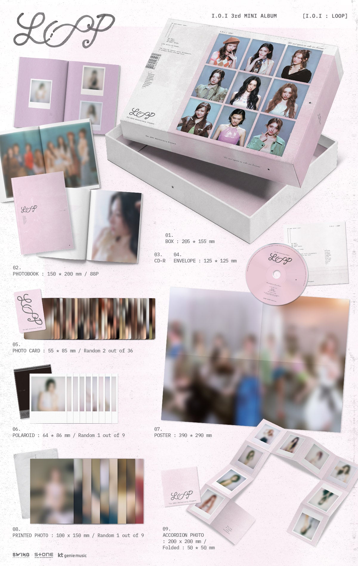 (PRE-ORDER 2026-05-20) I.O.I - 3rd Mini Album [I.O.I : LOOP]