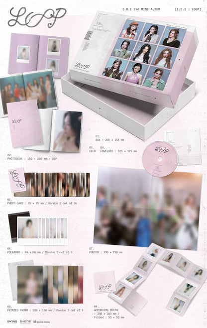 (PRE-ORDER 2026-05-20) I.O.I - 3rd Mini Album [I.O.I : LOOP]