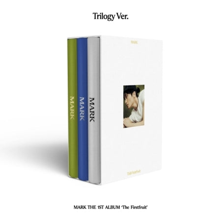 MARK (NCT) - 1st Album [The Firstfruit] Photobook Version (3 Versions) Set (Trilogy POB Included!!)