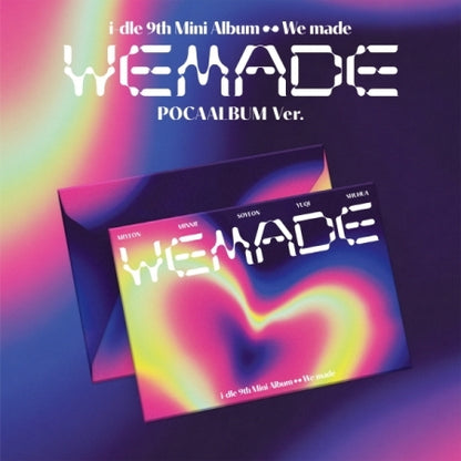 (PRE-ORDER 2026-07-07) i-dle - 9th Mini Album [We made] POCAALBUM Version