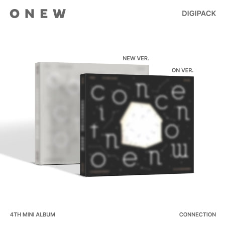 Onew (SHINee) - 4th Mini Album [Connection] Digipack Version (2 Versions).