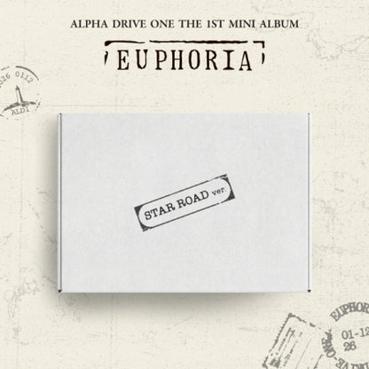 (PRE-ORDER 2026-01-13) ALPHA DRIVE ONE - 1st Mini Album [EUPHORIA] STAR ROAD Version