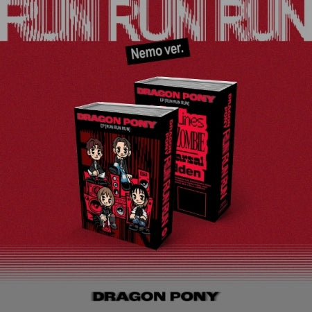 (PRE-ORDER 2026-03-11) Dragon Pony - 3rd EP Album [RUN RUN RUN] Nemo Album Version