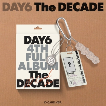 DAY6 - 4th Full Album [The DECADE] ID Card Version (MD Version).