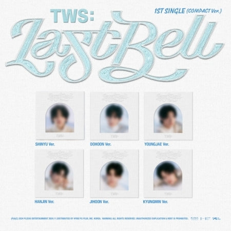 TWS - 1st Single Album Last Bell Compact Version (6 Versions)..