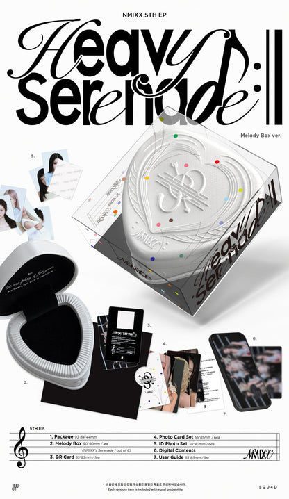 NMIXX - 5th EP Album [Heavy Serenade] Melody Box Version (RESTOCK 2026-06-08)