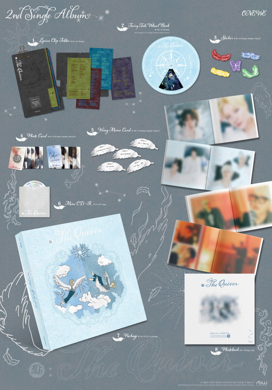 (PRE-ORDER 2026-05-29) ONEWE - 2nd Single Album [點 : The Quiver]